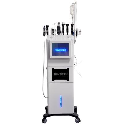 China Skin Rejuvenation 2022 New 12 in 1 Deep Water Oxygen Jet Peel Machine Skin Cleaning Water Dermabrasion Vacuum Cavitation RF Salon Equipment for sale