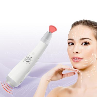 China Face Lift Household Ultrasound RF Eye Care Equipment Skin Tightening Dark Home Use Mini Circles Removal Beauty Machine for sale