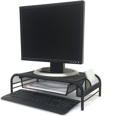 China Modem Monitor Stand Metal Riser Phone Computer Gaming Monitor Stand for sale