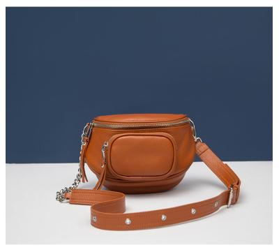 China Hot Selling Pebble Women Purses and Handbags China OEM Women Daily Life PU Elegant Waist Bag Cross Belt Bags for sale