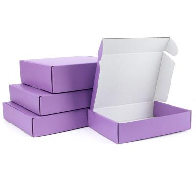 China Recycled Materials Customized Product Packaging Small White Box Packaging, Single White Paper Box, White Cardboard Box for sale