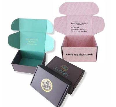 China Low MOQ Best Price Recycled Materials Shipping Custom Logo Gift Box Packaging Premium Branded Clothing Packaging Kraft Paper Boxes for sale