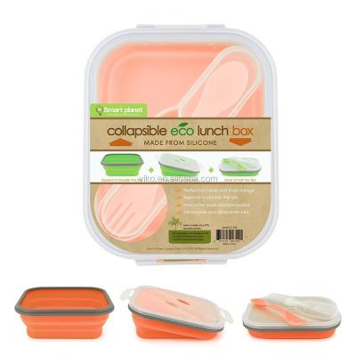 China Silicone Smart Planet Eco Collapsible Meal Kit for sale