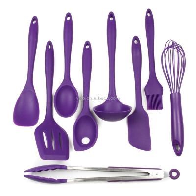 China Viable Chef Craft 9 Piece Silicone Kitchen Tool and Utensil Set - Silicon Kitchen Gadgets for sale