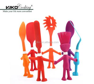 China Sustainable colorful kids kitchen utensils for sale