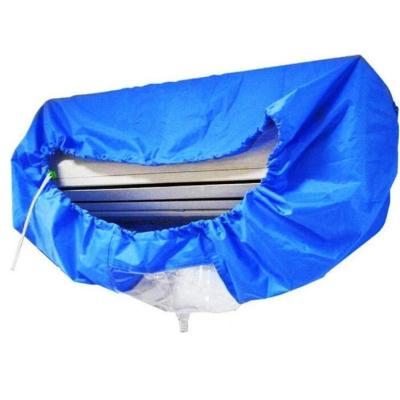 China Durable Light Blue Fashion Cover Waterproof Air Conditioning Washing Cleaning Bag for sale