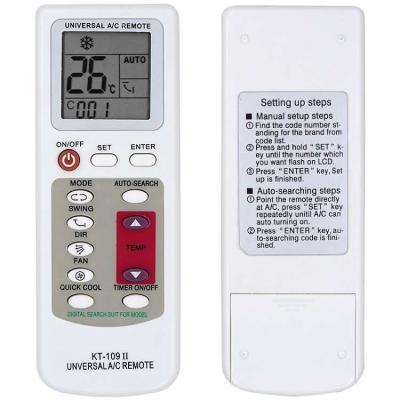 China Hot Selling Universal Beautiful AC Universal Remote Control For Air Conditioners for sale