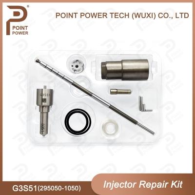 China Kit de reparación de acero denso de alta velocidad para inyector 295050-1050 16600-5X30A G3S51 en venta