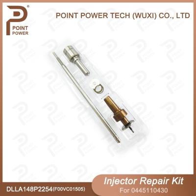 China Bosch Injector Repair Kit voor 0445110430 met mondstuk DLLA148P2254 en F00VC01505 Valve Te koop