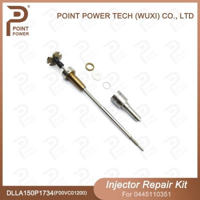 China Boca DLLA150P1734 de Kit For Injectors 0445110351 de la reparación del inyector de Bosch en venta