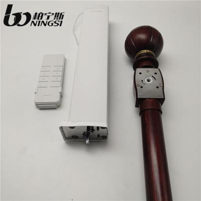 China Bendable 1.5mm Thhickness Smart Curtain Rod 28mm Curtain Rod Nosie Free for sale