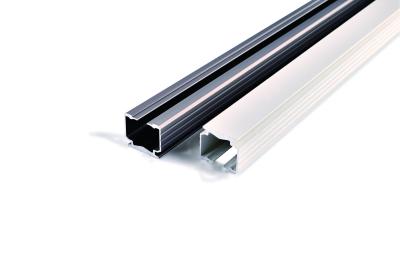 China sliding curtain Aluminium Sliding Rail Silent Ceiling Track Curtain Accessories Rails for sale