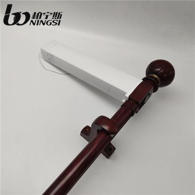 China Cortina elegante curvada poste del abrelatas inalámbrico de la cortina de la longitud de 18cm/S los 6.7m en venta