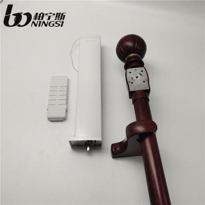 China 25mm Diameter 5m Length Electric Curtain Track For Bay Windows for sale