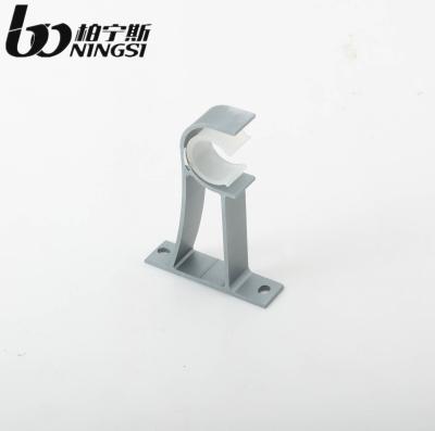 China 19mm Diameter 0.5mm Thick Adjustable Curtain Rod Brackets Extended for sale