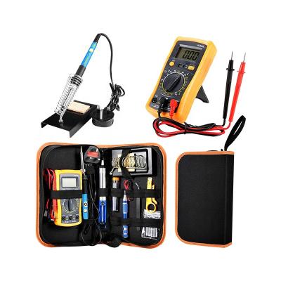 China Soldering Tool Dropshipping Sales Product Irons Multimeter Repair Tool Kit Kit Ferro De Solda Electric Soldering Iron for sale