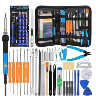 China Temperature Control Skyasia 60W Electric Soldering Irons Launch Havya Tool Kit Soldering Kit Equipo Soldering Iron Kit for sale