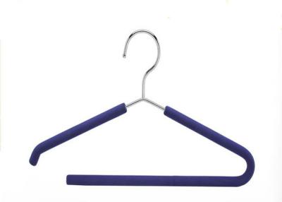 China EVA Foam Coated Heavy Duty Metal Coat Hangers With Hook / Open Ended for sale