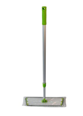 China Long Handle Flat Microfiber Mop , Flat Head Mop For Floor Cleaning Eco - Friendly for sale