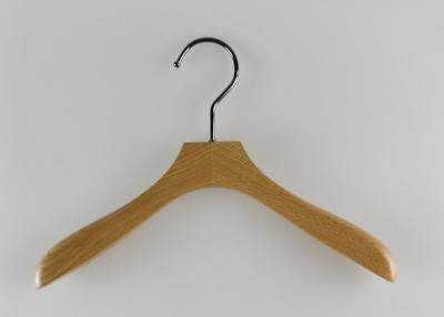 China Lightweight  Modern Clothes Hangers With Strong Polished Chrome Hook for sale