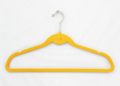 China De veelvoudige Haak van het de Kleerhangersmetaal van FluweelKleerhangers Bijeengekomen In bijlage Te koop