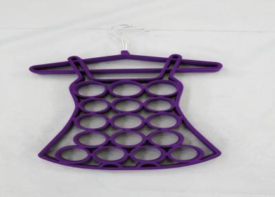 China Fancy Velvet Clothes Hangers In Bulk Full Body Hangers 16.7 * 1.7 * 42cm for sale