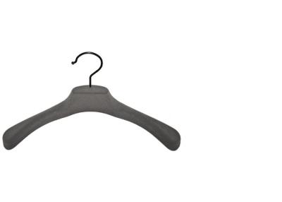 China Residential Velvet Touch Suit Hanger , Kids Velvet Hangers For Pants / Jeans for sale