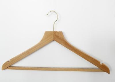 China Private Label Nice Wooden Clothes Hangers For Suits Customized Size for sale