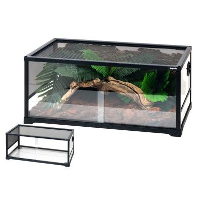 China Sustainable Selling Best High Quality Reptile Enclosure Chameleon Cage Under Tank Crawler Reptile Terrarium With Factory Direct Sale Price for sale