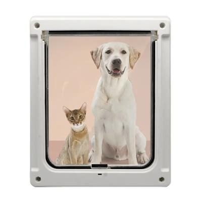 China Stocked Wholesale Small cat screen door Lockable Pet Screen Door Cats Sliding Screen Doggy Door for sale