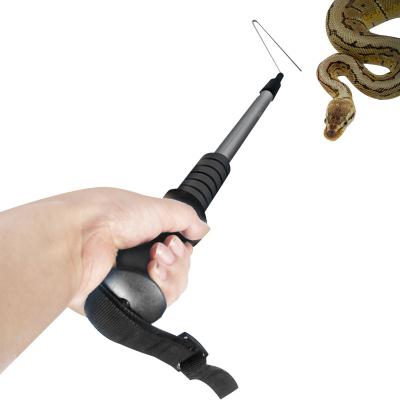 China Sustainable Good Quality 70-140cm Stainless Steel Catching Supplies Retractable Snake Hook for sale