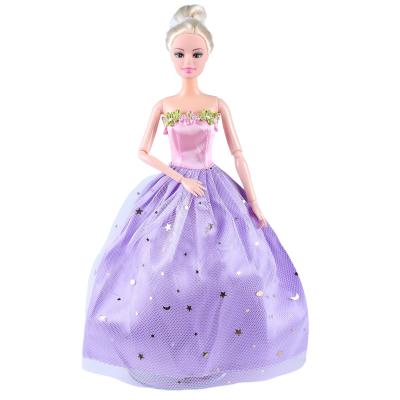 China Educational Best-selling Princess Doll clothes Wedding Dress Doll change Princess clothes accessories Big skirt for sale