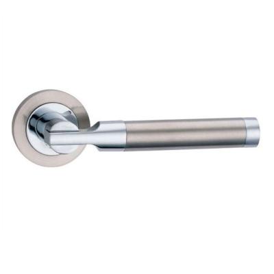 China Best Selling Door Stainless Steel Door Lock Lever on Rose S1035 door handel for sale