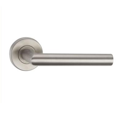 China 304 stainless steel door lock handle window and hollow molding lockable door handle for sale