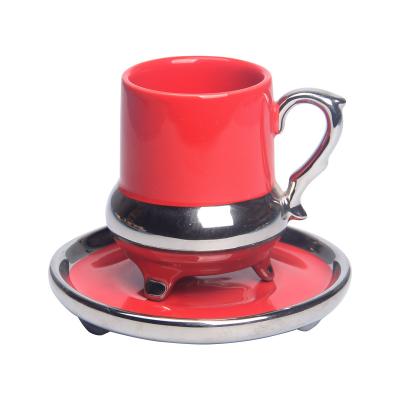 China Wholesale Viable High Quality European Style Coffee Cup And Dish Light Luxury Ceramic Afternoon Tea Set With Cup And Dish for sale