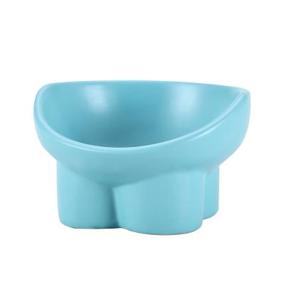 China Sustainable Wholesale Pet Cat and Dog Ceramic Bowl for sale