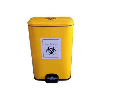 China 50L stainless steel medical waste bin for sale