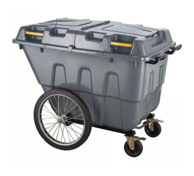 China 400 LITERS GENERAL WASTE TROLLEY for sale