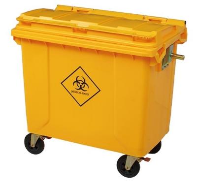 China 660L Waste Bin trolley for sale