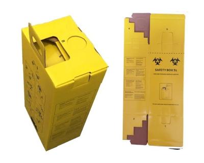 China 5Liters Safety Box for disposal of used syringe  FA-SE5L for sale