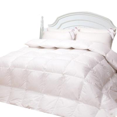 China Anti-static the latest fashion goose down the new duvet set polyester top tier quilt for sale