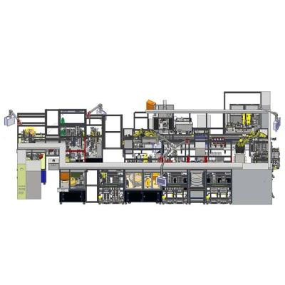 China PLC Control Rocker Arm Automated Assembly Equipment Manufacturing Line for sale