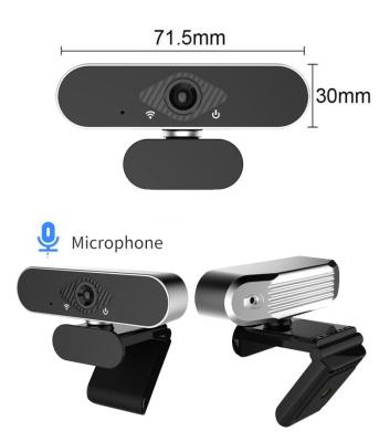 China Plug and Play 1080p Private Model Webcam USB 20 PC Camera Video Chat Webcam For Max Android Desktop Home Auto Stat 71.5MM*30MM for sale