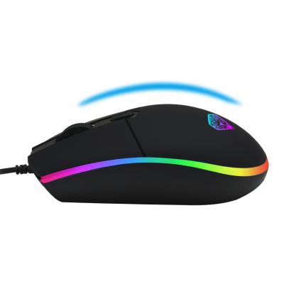 China Gaming Environment Friendly Basic Wired Mouse For Gaming Mouse Optical Mouse Sensor For Laptop PC Gamers for sale