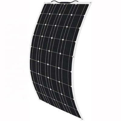 China Custom Semi Flexible Solar Panel Direct 50W 60W 42V Flexible 150W 180W 300W Etfe From Solar Panel Factory 80W 135W 200W for sale