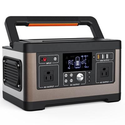 China Allpowers Cheap Home Portable Mobile Generator Power Station Small 500W Wireless Charging Easy Solar China Home And Travel For Caravan For House for sale