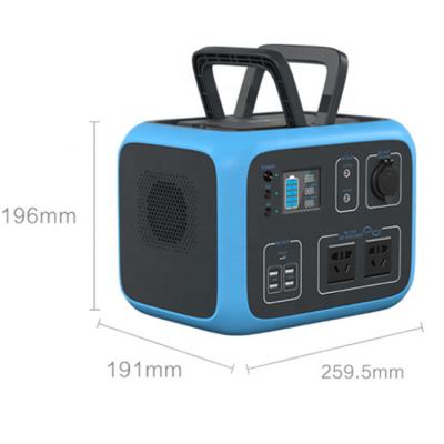 China Cordless Charging Solar Generator All In One Portable Lithium Battery Storage 110V 300W For Africa Home To Cook Portable Solar Panel Generator for sale