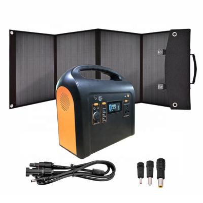 China Sinewave Pure Cheap Cordless Charging 500W 500Watts 500 Watt Large Lithium Portable Outdoor Home Camping 110V/220V Silent Power Solar Generator for sale