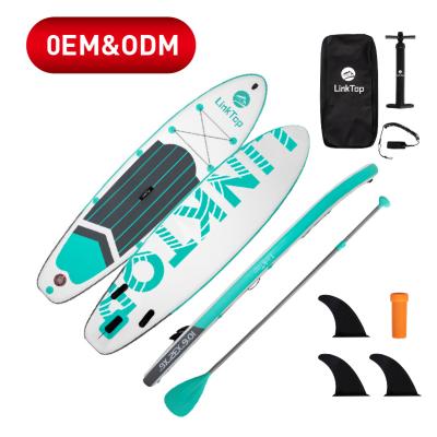 China Custom New Design Unisex Foldable Inflatable SUP Stand Up Paddle Board ISUP For Sale Fishing Yoga Surfboard for sale