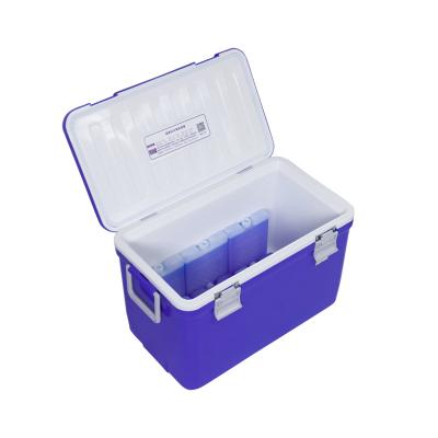 China Insulated Commercial Trade Specimen Submission Medical Aid Instrument Tackle Transportation Cooler Box for sale